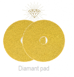 Diamant pad geel 7 Inch