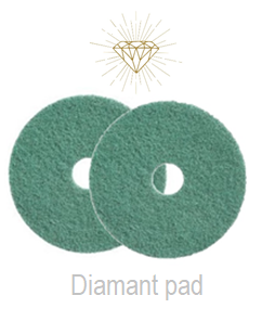 Diamant Pad Groen 13 Inch, 330 X 22 Mm Stap 4