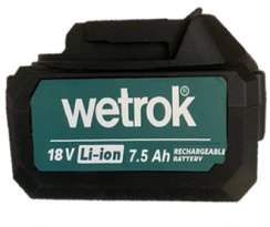 Wetrok Portavac BeFree Lithium-ion batterij 18V/7.5Ah 